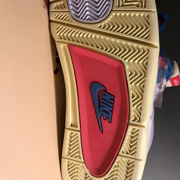 Air Jordan 4 x Union LA, 'Guava Ice', size 8.5 new - Picture 4 of 7